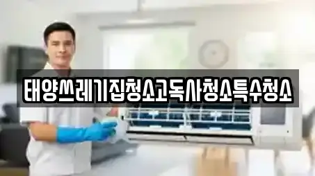 태양쓰레기집청소고독사청소특수청소
