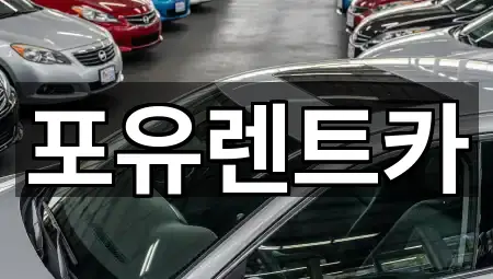 경기도 광주 쌍령동 장기렌트카 위치·연락처 4곳