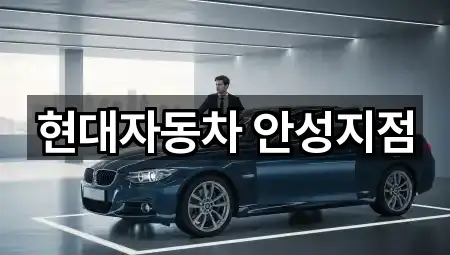 경기도 안성 옥산동 자동차전시장 2곳 한 번에 정리