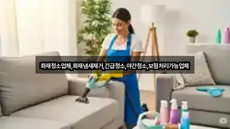 화재청소업체,화재냄새제거,긴급청소,야간청소,보험처리가능업체