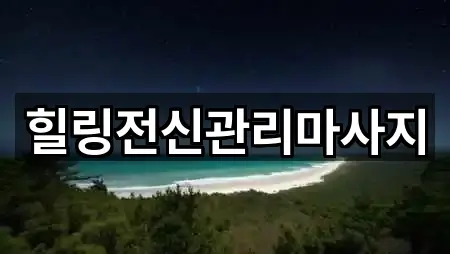 힐링전신관리마사지